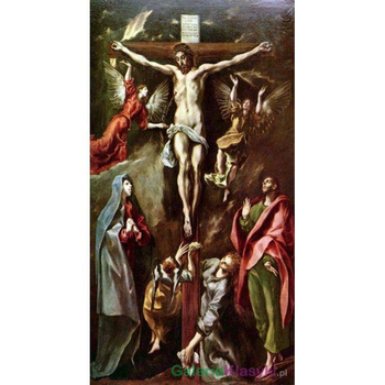 Chrystus na Krzyżu z Marią, Janem i Marią Magdaleną - El Greco