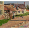Droga na Wersal - Camille Pissarro