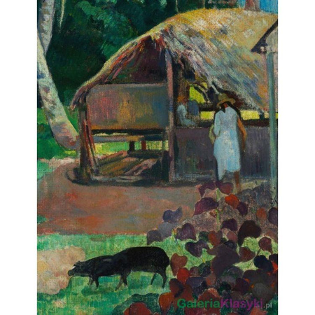 "Czarne świnie" - Paul Gauguin