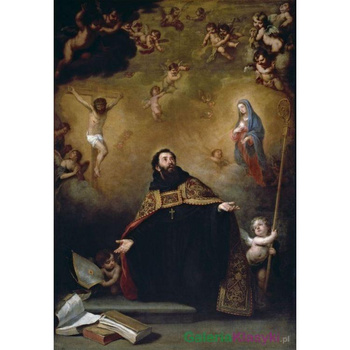 "Świety August" - Bartolomé Esteban Murillo