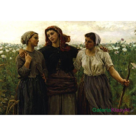Reprodukcja obrazu: Wracając z pola - Jules Breton
