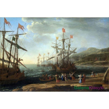 "The Trojan Women Set Fire to their Fleet" - Claude Lorraine
