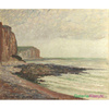 "Klify w Petites-Dalles" - Camille Pissarro