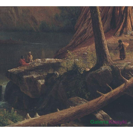 Giant Redwood Trees of California - Albert Bierstadt