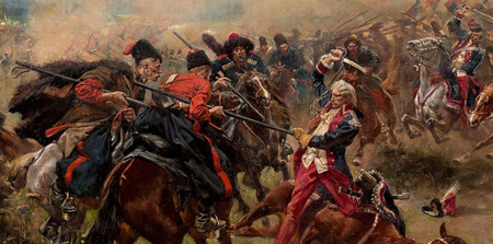 Bitwa pod Zieleńcami - Wojciech Kossak