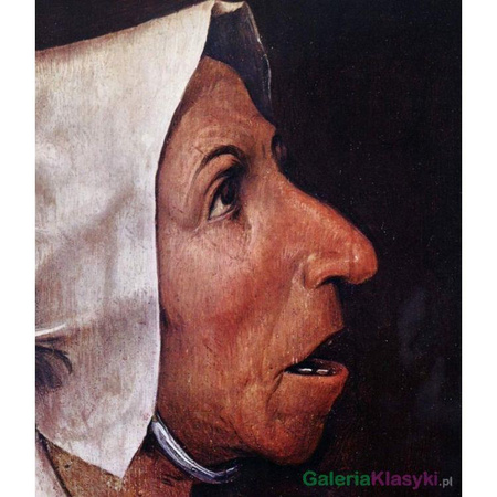 Głowa starej wieśniaczki - Pieter Brueghel