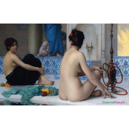 Reprodukcja obrazu: Po kąpieli - Jean-Leon Gerome