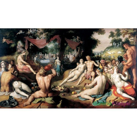 "Ślub Peleusa i Tetydy" - Cornelis van Haarlem