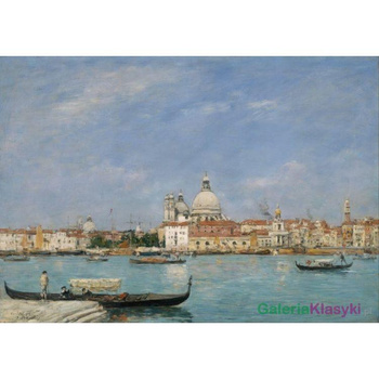 Wenecja, Santa Maria della Salute - Eugene Boudin