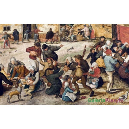 Wiejskie wesele - Pieter Brueghel młodszy