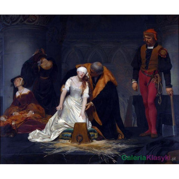 Ścięcie Lady Jane Grey - Paul Delaroche