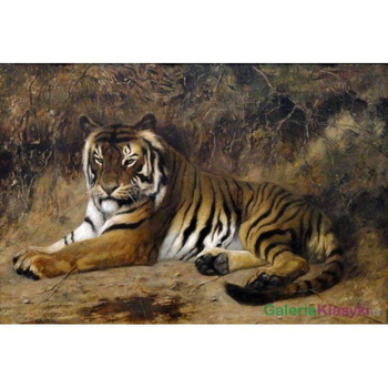 Tygrys - Jean-Leon Gerome