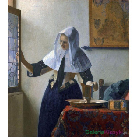 Reprodukcja obrazu: Kobieta z dzbanem - Jan Vermeer