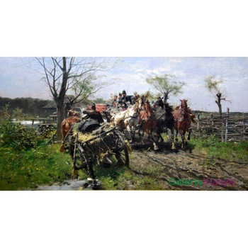 Spotkanie na moście - Józef Brandt