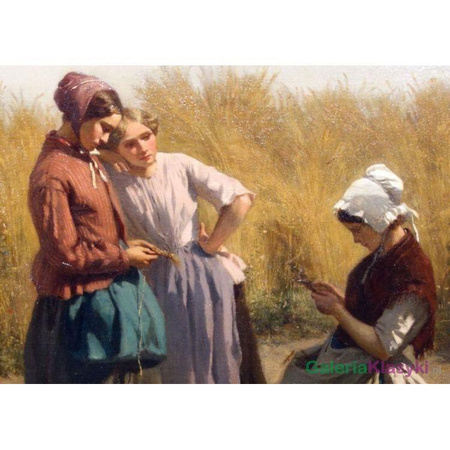 Reprodukcja obrazu: Love tokens - Jules Breton