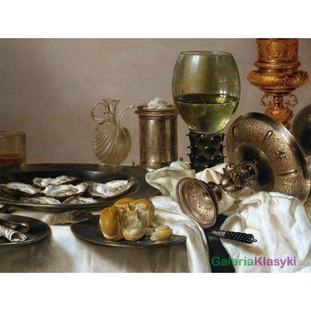 "Martwa natura ze złotym pucharem" - Willem Claesz Heda