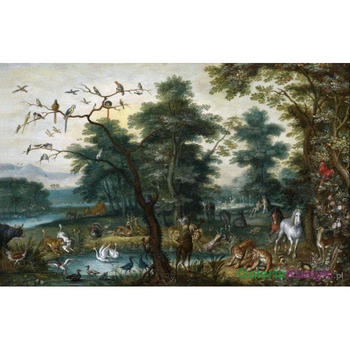 Jesień w raju - Jan Brueghel Młodszy