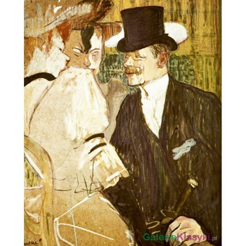Reprodukcja obrazu: Anglik w Moulin Rouge - Henri de Toulouse-Lautrec