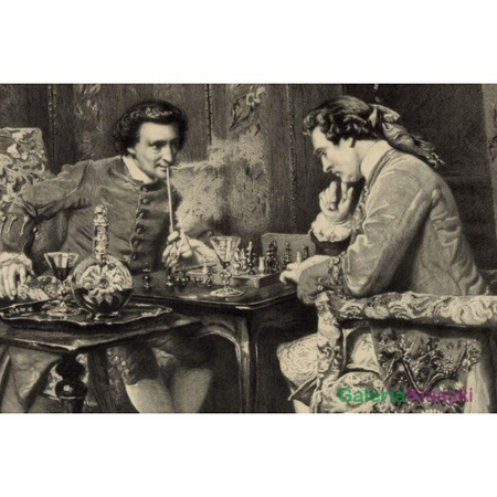 Gra w szachy - Jean-Louis-Ernest Meissonier
