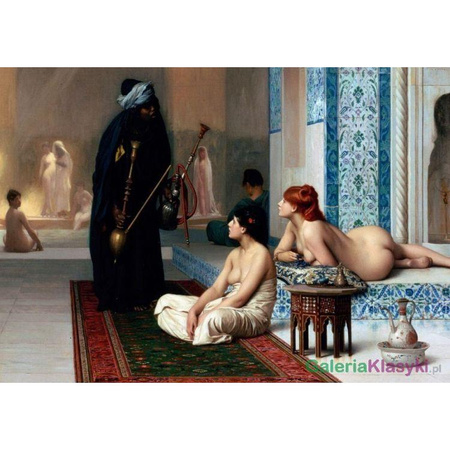 Basen w haremie - Jean-Leon Gerome