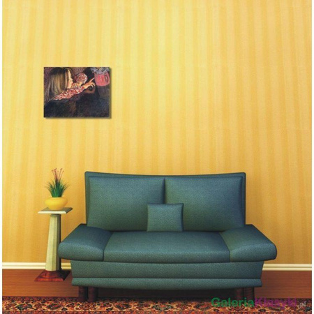 Dziewczynka z wazonem z kwiatami - Stanisław Wyspiański