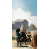 "Kobieta i dwoje dzieci przy fontannie" - Francisco Goya