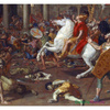 Zdobycie Jerozolimy przez cesarza Tytusa - Nicolas Poussin