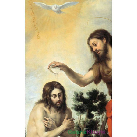 "Chrzest Jezusa" - Bartolome Esteban Murillo