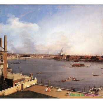Tamiza i Londyn z hotelu Richmond - Canaletto