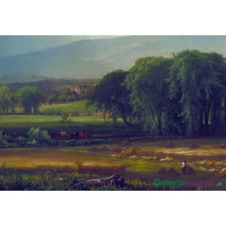 "Żniwa w dolinie Delaware" - George Inness