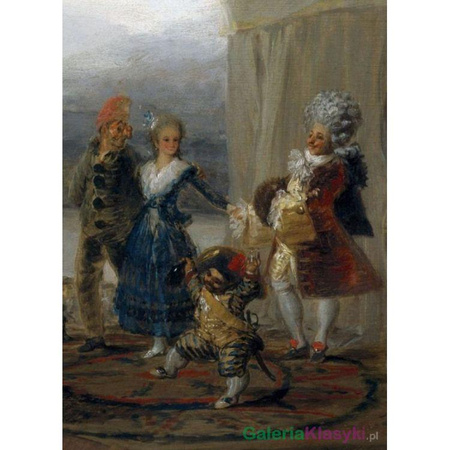 "Uliczni komicy" - Francisco Goya