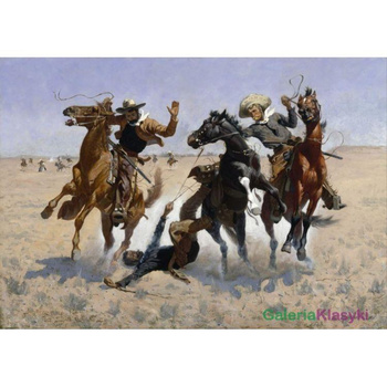 Pomoc Towarzyszowi - Frederic Remington