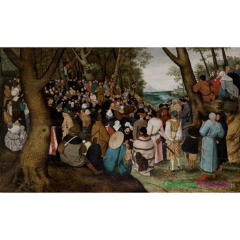 Kazanie św. Jana Chrzciciela - Pieter Brueghel Młodszy