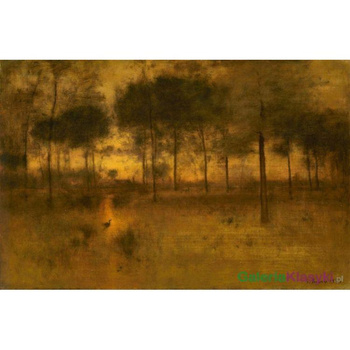 "Dom w Heron" - George Inness