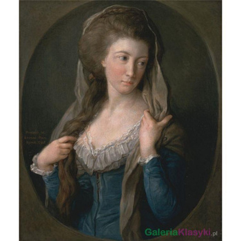 "Portret kobiety" - Pompeo Batoni