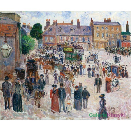 "Bank Holiday, Kew" - Camille Pissarro