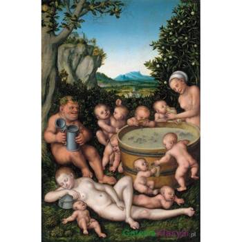 "Bacchus przy kadzi wina" - Lucas Cranach Starszy