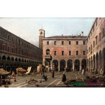 Campo di Rialto anagoria - Canaletto