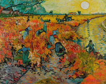 Czerwona winnica -  Vincent van Gogh