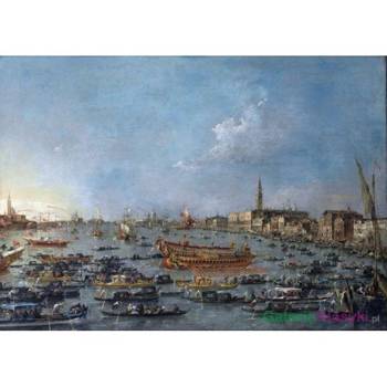 "Festiwal Bucintoro w Wenecji" - Francesco Guardi