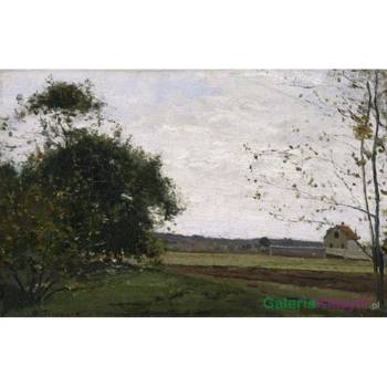 "Krajobraz" - Camille Pissarro