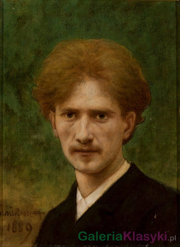 Portret Ignacego Jana Paderewskiego 1889 - Louis Frédéric Schützenberger