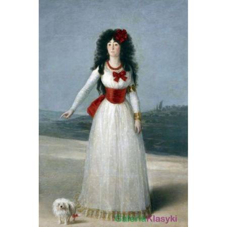 "Biała księżna" - Francisco Goya