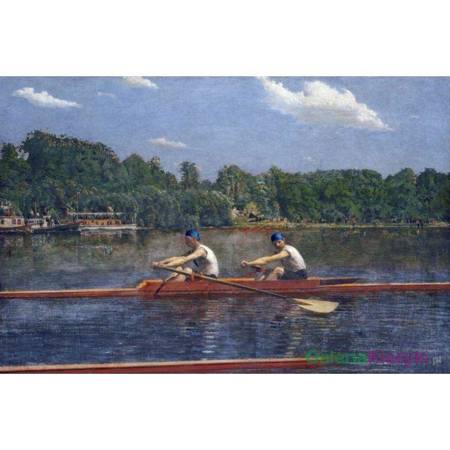 Bracia Biglin na regatach - Thomas Eakins