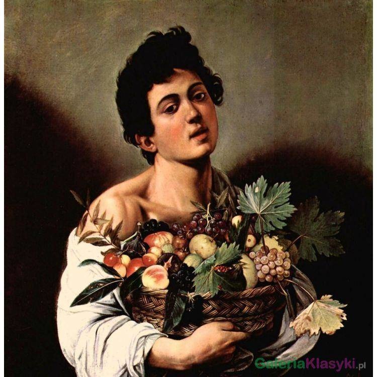 Chłopiec z koszem owoców - Caravaggio