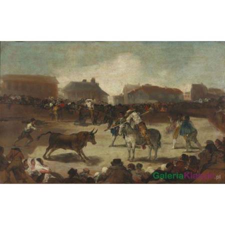 "Corrida na wsi" - Francisco Goya