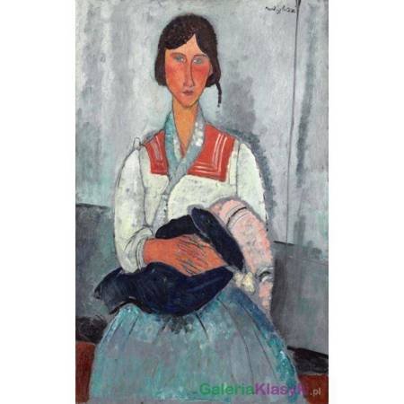 "Cyganka z dzieckiem" - Amedeo Modigliani
