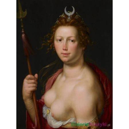 "Diana jako bogini łowów" - Cornelis van Haarlem
