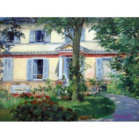 "Dom w Rueil" - Edouard Manet