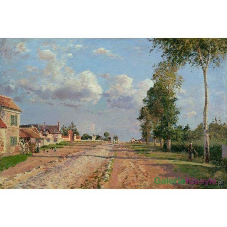 Droga na Wersal - Camille Pissarro